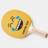 Raquette De Ping Pong Face avec les larmes de la Joy Ping-Pong Paddle (Côté)