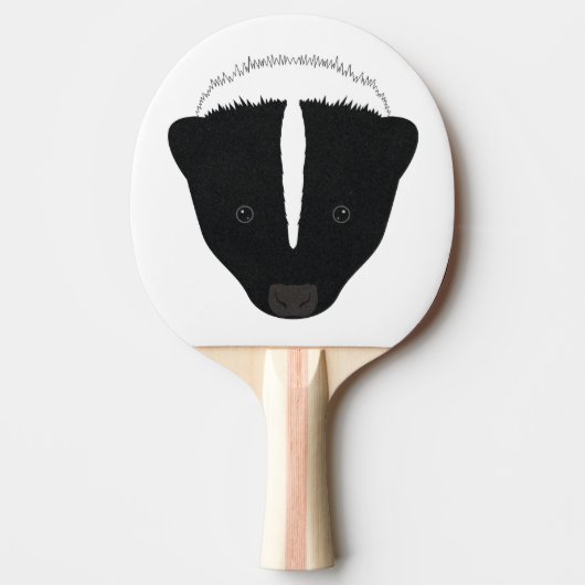 Raquette De Ping Pong Face de la peau (Devant)