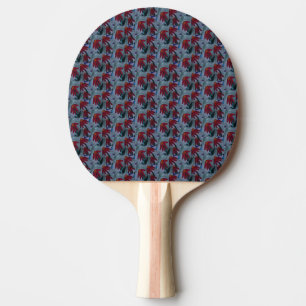 Raquette De Ping Pong Faisées rouges