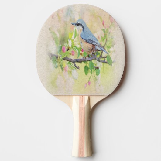 Raquette De Ping Pong Fanatique d'oiseaux (Devant)