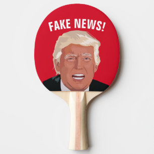 RAQUETTE DE PING PONG FAUX NOUVELLES ! PADDLES DE PING-PONG DONALD TRUMP