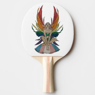 Raquette De Ping Pong Fée transgenre