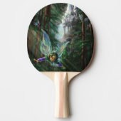 Raquette De Ping Pong Fées de la forêt et château de la cascade (Devant)