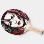 Raquette De Ping Pong Femme sanglante (Côté)