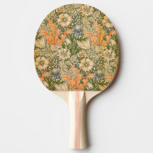 Raquette De Ping Pong Festival de fleurs de William Morris Spring Compto