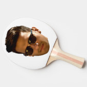 Raquette De Ping Pong Fête d'anniversaire de Bachelorette avec découpe d (Côté)