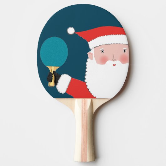 Raquette De Ping Pong Fêtes de Noël amusantes (Devant)