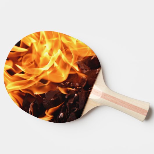 Raquette De Ping Pong Feu (Côté)