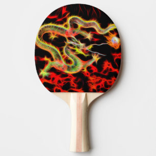 Raquette De Ping Pong Feu de dragon incroyable sur Lucky Energy