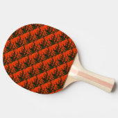 Raquette De Ping Pong "Feu de marais #8" Pagaie Abstraite Ping Pong (Côté)