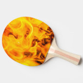 Raquette De Ping Pong Feu et flammes (Côté)