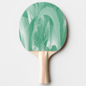 Raquette De Ping Pong Feuillage vert à la menthe (Dos)