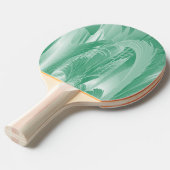 Raquette De Ping Pong Feuillage vert à la menthe (Devant Angle)