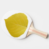 Raquette De Ping Pong Feuille d'Aspen jaune #5 (Côté)