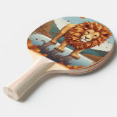 Raquette De Ping Pong Feuilles d'automne Lion mâle (Devant Angle)