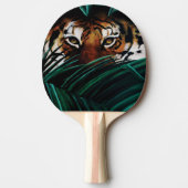 Raquette De Ping Pong Feuilles de la jungle verte de Tiger (Devant)