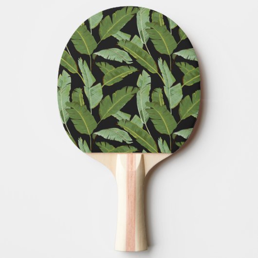 Raquette De Ping Pong Feuilles de palmiers (Devant)