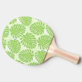 Raquette De Ping Pong Feuilles De Plante Tropical - Monstera Motif (Côté)