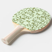 Raquette De Ping Pong Feuilles d'olive défilantes (Devant Angle)