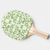 Raquette De Ping Pong Feuilles d'olive défilantes (Côté)