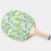 Raquette De Ping Pong Feuilles du Pastel Tropical Palm (Côté)