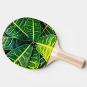 Raquette De Ping Pong Feuilles verts (Côté)