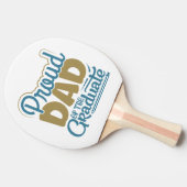 Raquette De Ping Pong Fier père du diplômé (Côté)