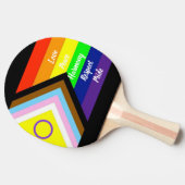 Raquette De Ping Pong Fierté (Côté)