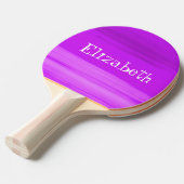 Raquette De Ping Pong Fille nom de teintes violettes (Devant Angle)