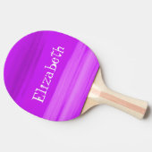 Raquette De Ping Pong Fille nom de teintes violettes (Côté)