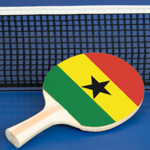 Raquette De Ping Pong Flag du Ghana