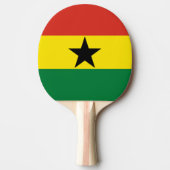 Raquette De Ping Pong Flag du Ghana (Devant)