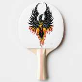 Raquette De Ping Pong Flammes tribales Phoenix Firebird (Devant)