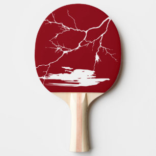 Raquette De Ping Pong Flash dans la nuit