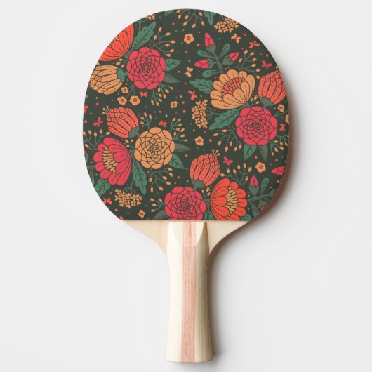 Raquette De Ping Pong fleur (Devant)
