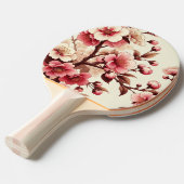 Raquette De Ping Pong Fleur de Cerisier (Devant Angle)