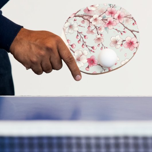 Raquette De Ping Pong Fleur de Cerisier (Insitu)