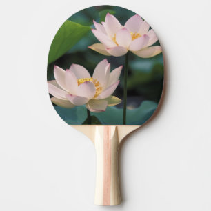 Raquette De Ping Pong Fleur de lotus en fleurs, Chine