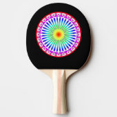 Raquette De Ping Pong Fleur d'été (Dos)