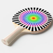 Raquette De Ping Pong Fleur hypnotique (Devant Angle)