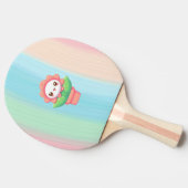 Raquette De Ping Pong Fleur mignonne, capricieuse en pot (Côté)