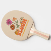 Raquette De Ping Pong Fleur Où vous êtes planté (Côté)