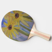 Raquette De Ping Pong Fleurs de soleil jaunes d'été (Côté)