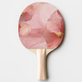 Raquette De Ping Pong Fleurs roses Bourgogne (Dos)