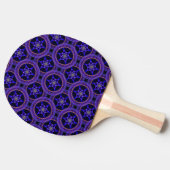 Raquette De Ping Pong Floral Modern Boho Elegant Abstract Pattern #505 (Côté)