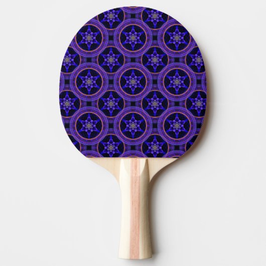 Raquette De Ping Pong Floral Modern Boho Elegant Abstract Pattern #505 (Devant)