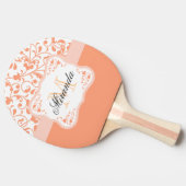 Raquette De Ping Pong Flore mignonne (Côté)