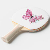 Raquette De Ping Pong Flower Butterfly (Devant Angle)