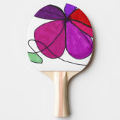 Raquette De Ping Pong "Flower Dance" Ping Paddle Abstrait (Devant)
