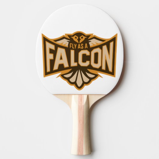 Raquette De Ping Pong Fly As A Falcon Sépia (Devant)